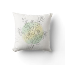 Minimalistische Line-Art-Blumen-Eukalyptus-Bündel-