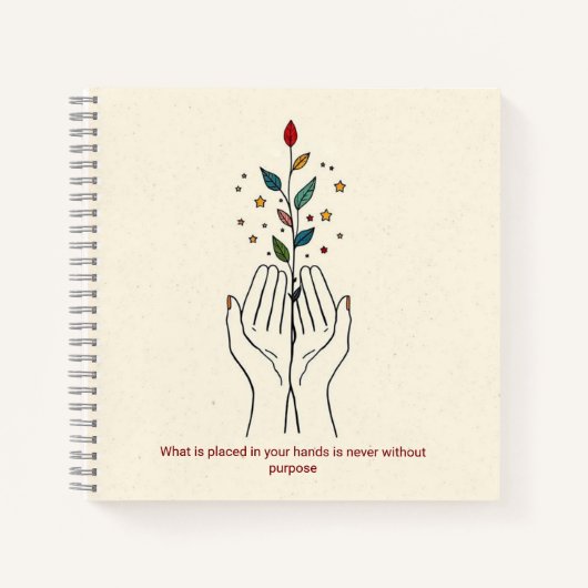 Minimalistische Line Art Journal harte Cover-Skizz Notizblock (Vorderseite)