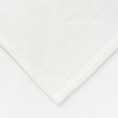 Minimalistische Line-Art Labrador Retriever Fleece (Ecke)