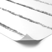 Minimalistische Linearbögen Poster (Ecke)