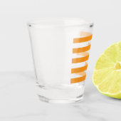 Minimalistische Linie Art Shot Glass Schnapsglas (Links)