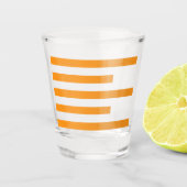 Minimalistische Linie Art Shot Glass Schnapsglas (Vorderseite)