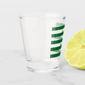 Minimalistische Linie Art Shot Glass Schnapsglas (Links)