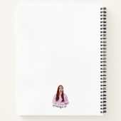 Minimalistische Linien bei schlechter Handschrift Notizblock (Rückseite)