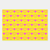 Minimalistische Living Valentinstag Geschenkpapier Set (Vorderseite)