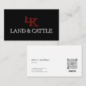 Minimalistische Logo-Embossed-Effect-Visitenkarte Visitenkarte (Vorne/Hinten)