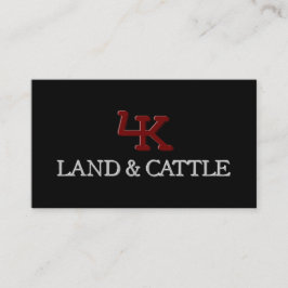 Minimalistische Logo-Embossed-Effect-Visitenkarte Visitenkarte