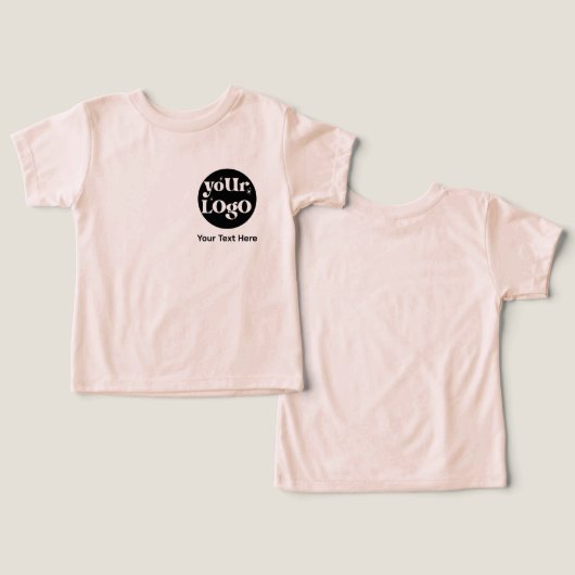 Minimalistische Logos und Texte (Design Vorderseite & Rückseite)