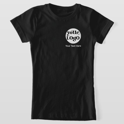 Minimalistische Logos und Texte T-Shirt (Ablage )