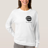 Minimalistische Logos und Texte T-Shirt (Vorderseite)