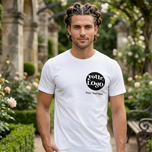 Minimalistische Logos und Texte T-Shirt