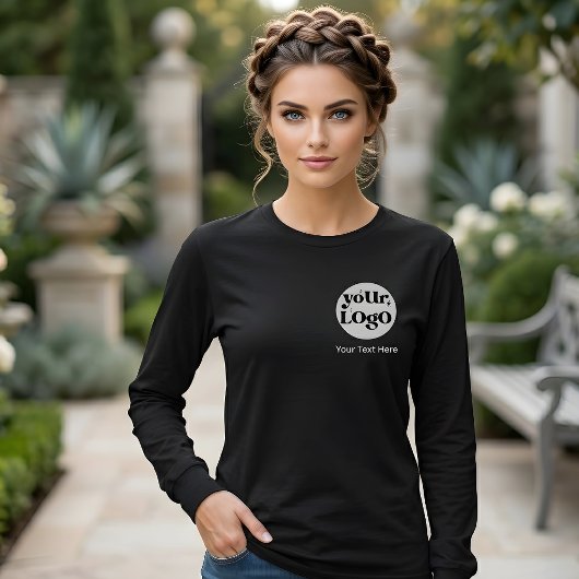 Minimalistische Logos und Texte T-Shirt