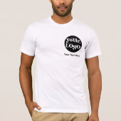 Minimalistische Logos und Texte T-Shirt (Vorderseite)