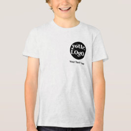 Minimalistische Logos und Texte Tri-Blend Shirt