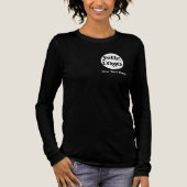 Minimalistische Logos und Texte Tri-Blend Shirt (Vorderseite)