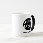 Minimalistische Logos und Texte Verwandlungstasse (VorderseiteRechts)