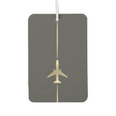 Minimalistische Luftfahrt Autolufterfrischer (Vorderseite)