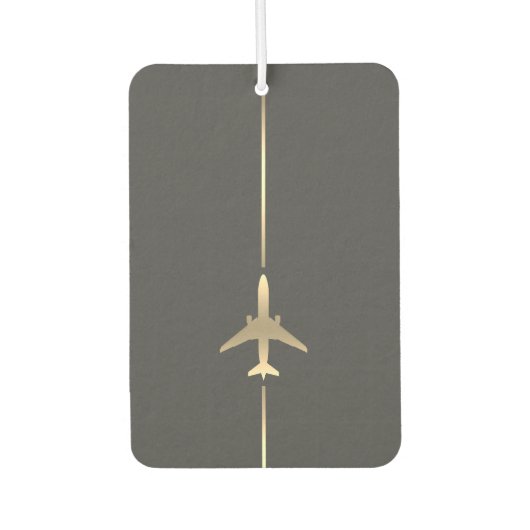 Minimalistische Luftfahrt Autolufterfrischer (Vorderseite)