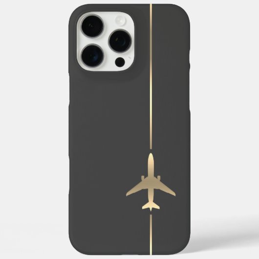 Minimalistische Luftfahrt Case-Mate iPhone Hülle (Rückseite)