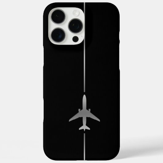 Minimalistische Luftfahrt Case-Mate iPhone Hülle (Rückseite)