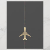 Minimalistische Luftfahrt Flyer (Vorne)