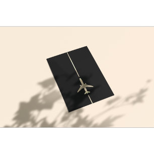 Minimalistische Luftfahrt Flyer