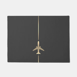 Minimalistische Luftfahrt Fußmatte