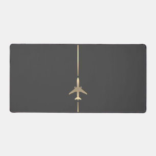 Minimalistische Luftfahrt Schreibtischunterlage