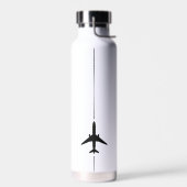Minimalistische Luftfahrt Trinkflasche (Links)