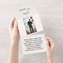 Minimalistische Luxus-Cream-Elopement-Dankeschön-F