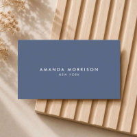 Minimalistische Luxusboutique Schieferblau