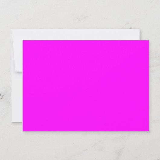 Minimalistische Magenta, 2 Grenzen, Unterschrift Mitteilungskarte (Rückseite)