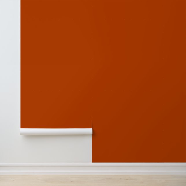 Minimalistische Mahogani Rot-Braun-Orange-Farbgebu Tapete (Anwendung)