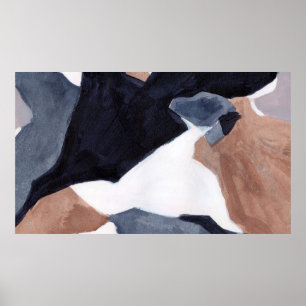 Minimalistische Malerei. Modernes Kunstwerk. Beaut Poster