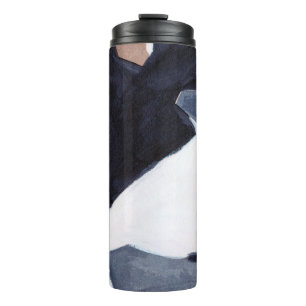 Minimalistische Malerei. Modernes Kunstwerk. Beaut Thermosbecher