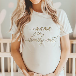 Minimalistische Mama kann Babydusche fürs frühzeit T-Shirt