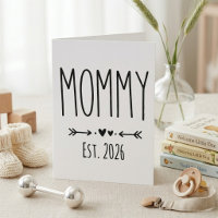 Minimalistische Mami Jahr Moderne Lettering Gestal