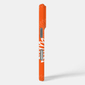 Minimalistische Mandarine Orangenblütenname Case-Mate iPhone Hülle (Rückseite / Rechts)