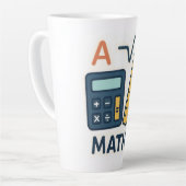 Minimalistische Mathematik - Rechner, Lineal Milchtasse (Linke Ecke)