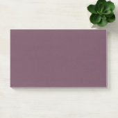 Minimalistische Matte Plum Post-It-Notes Post-it Klebezettel (Büro)
