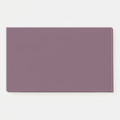 Minimalistische Matte Plum Post-It-Notes Post-it Klebezettel (Vorderseite)