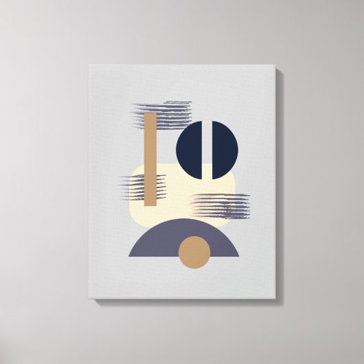 Minimalistische meditative einfarbige Leinwand Art (Vorderseite)