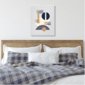 Minimalistische meditative einfarbige Leinwand Art (Insitu (Schlafzimmer))