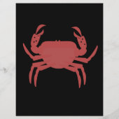 Minimalistische Meeresfrüchte Grill Restaurant Men Flyer (Hinten)