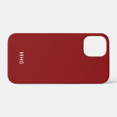 Minimalistische Mit Monogramm Telefonfälle Case-Mate iPhone Hülle (Rückseite (Horizontal))