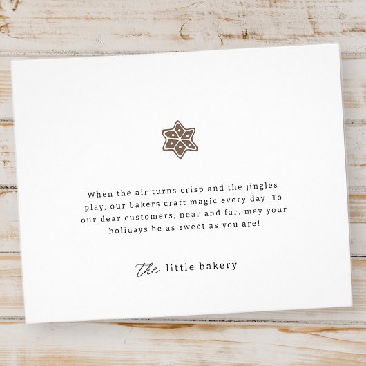 Minimalistische moderne Bäckerei - Holiday Vielen  Flyer