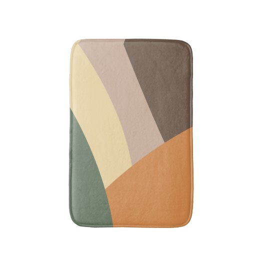 Minimalistische Moderne Badematte (Vorderseite Vertikal)