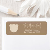 Minimalistische moderne Bärendusche (Insitu)