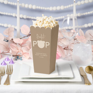 Minimalistische moderne Bärendusche Gefallen B Geschenkschachtel