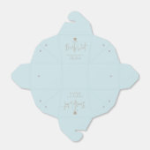 Minimalistische moderne Bärendusche Geschenkschachtel (Ungefaltet)